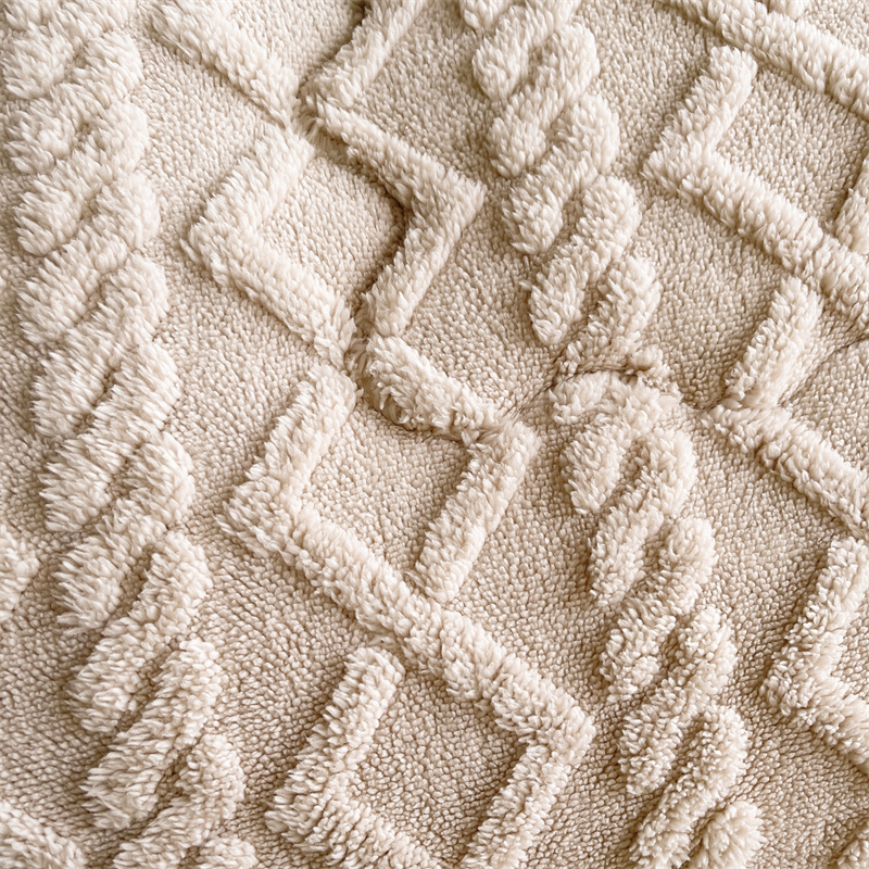 Teddy dekbed luxe zonder overtrek - Beige