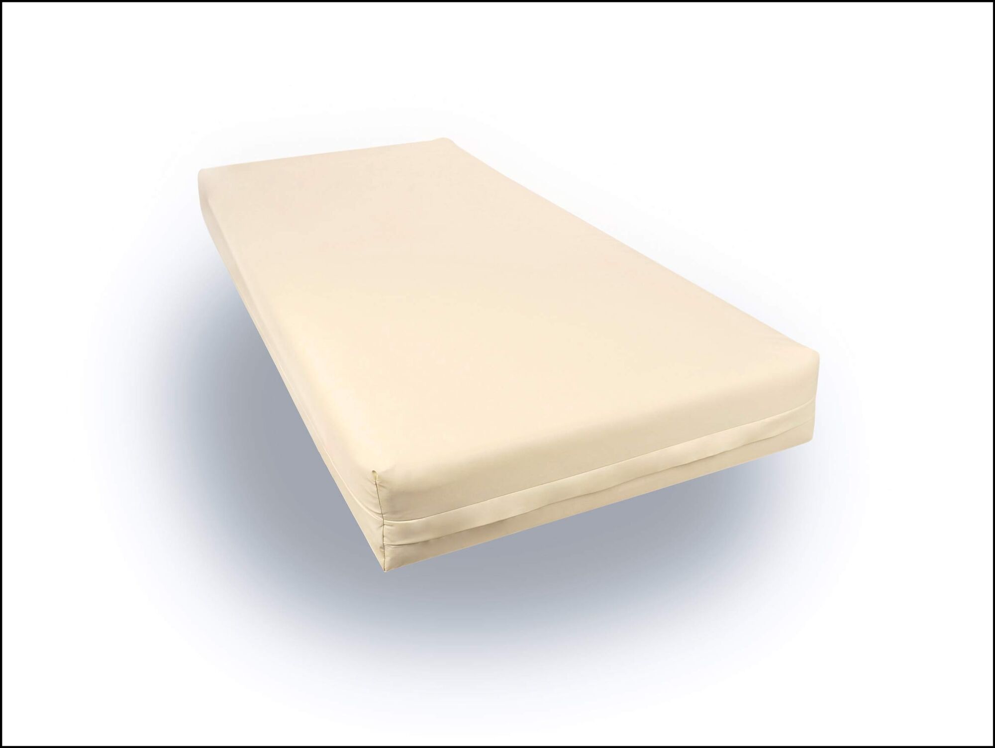 Beschermhoes matras beige