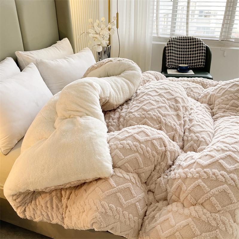 Dekbed zonder overtrek - Beige