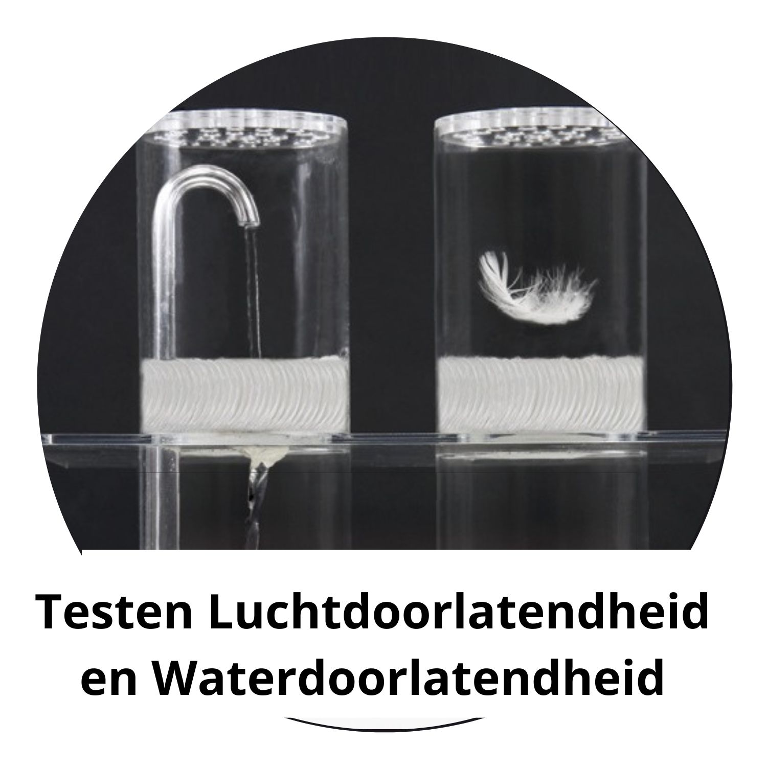 AD matras luchtdoorlatend en waterdoorlatend