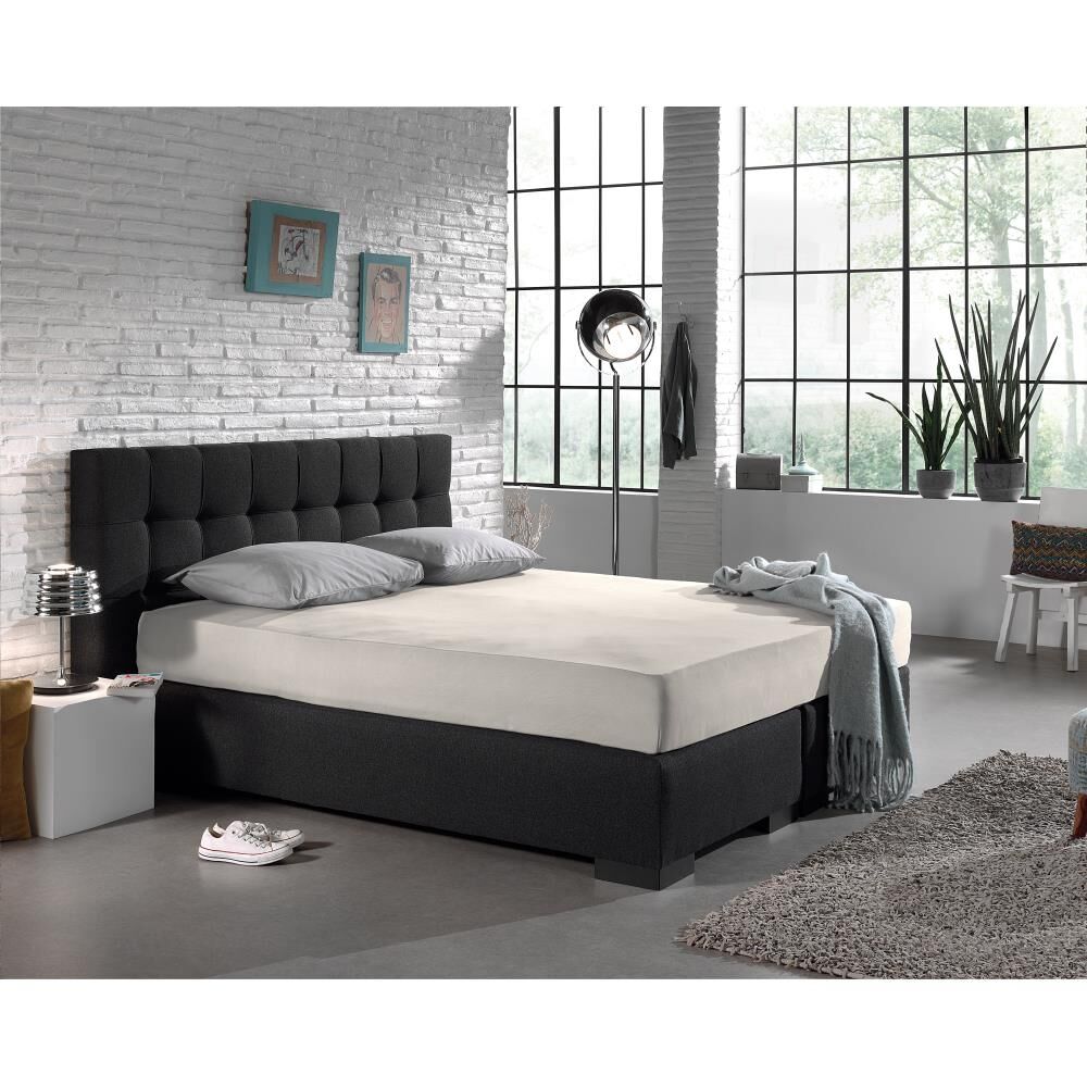 Beige hoeslaken - Jersey