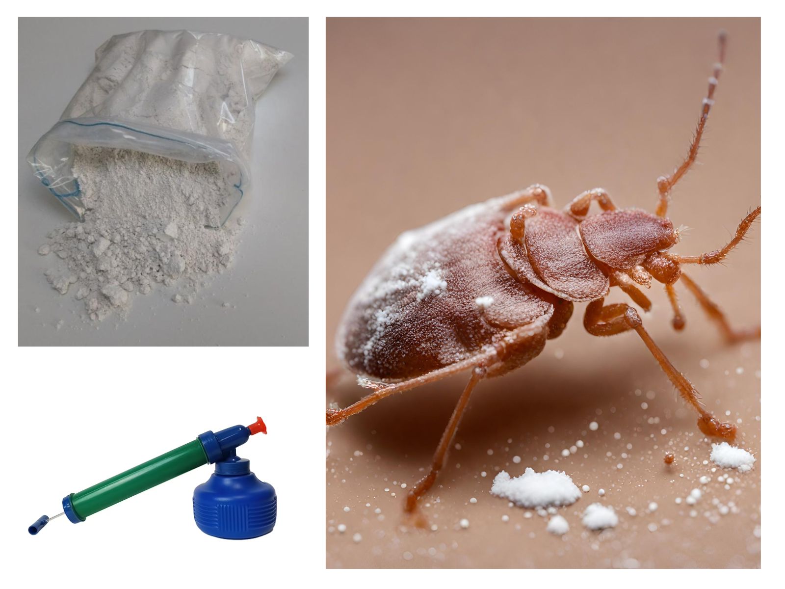 Bedwantsen bestrijden met Diatomeenaarde